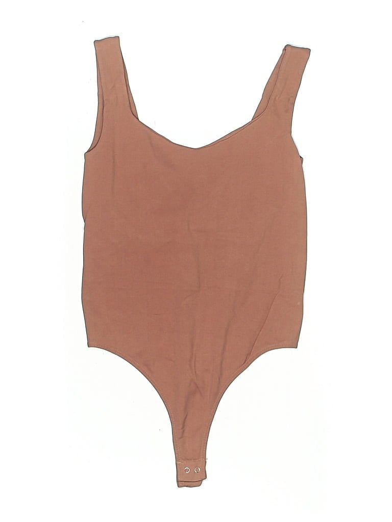Pre-owned Intimately By Free People Bodysuit In Brown
