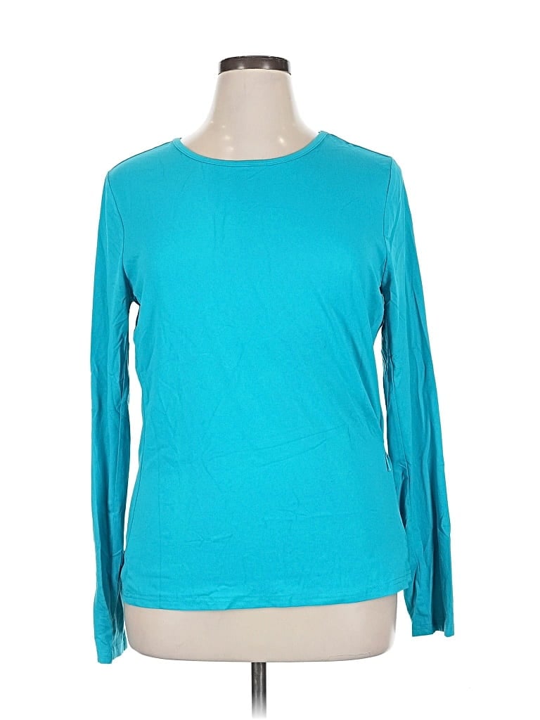 Pre-owned Hang Ten Long Sleeve T-shirt In Blue