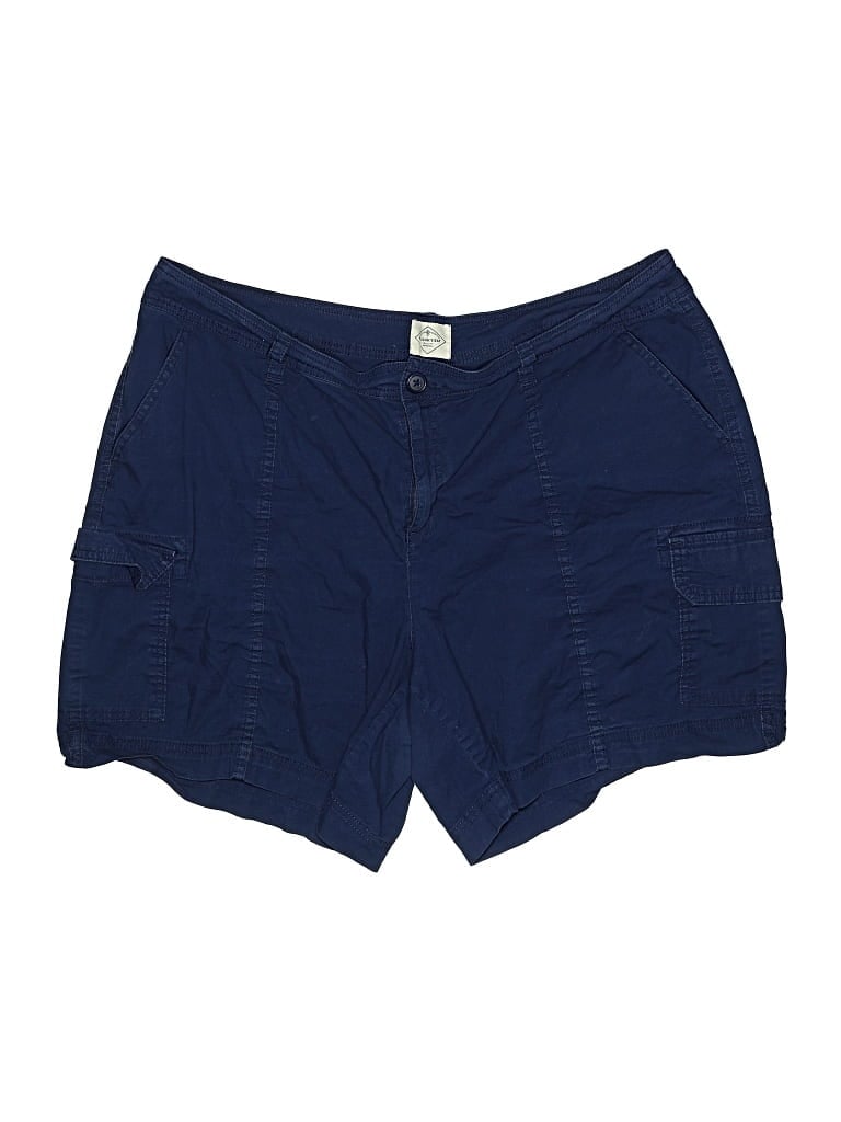 Pre-owned St. John's Bay Cargo Shorts In Blue