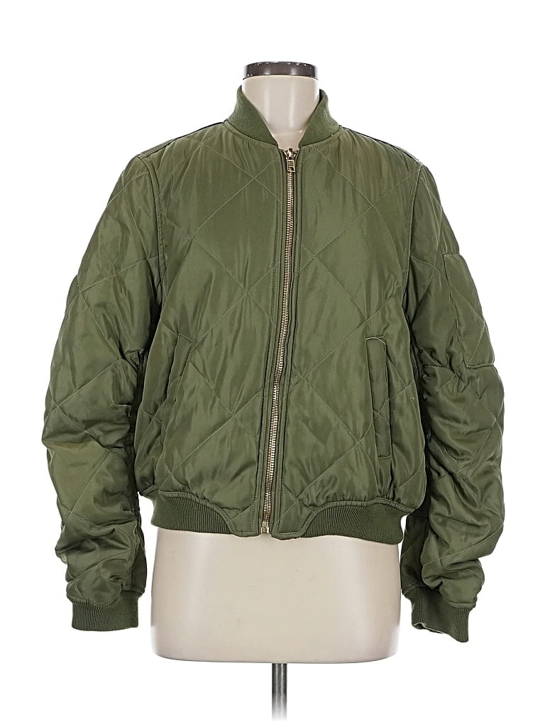 Pre-owned Lulus Jacket In Green