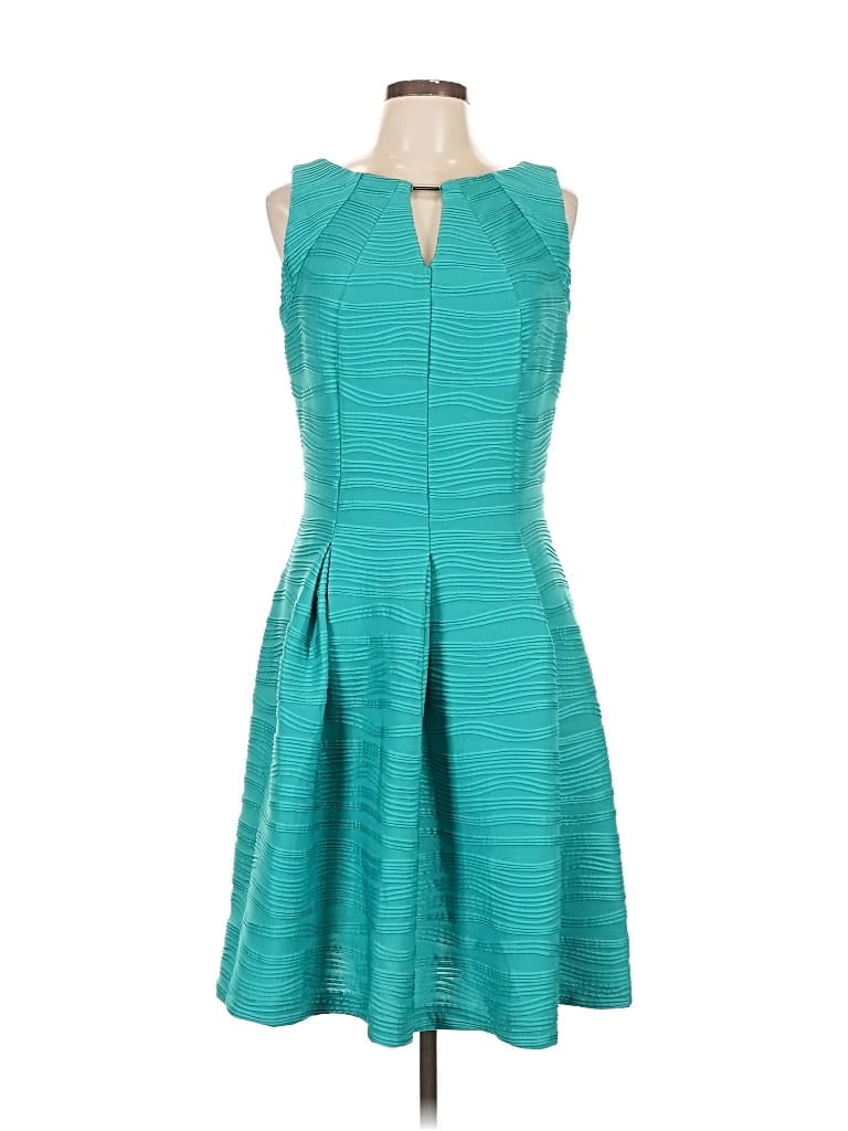 Pre-owned Gabby Skye Cocktail Dress In Blue