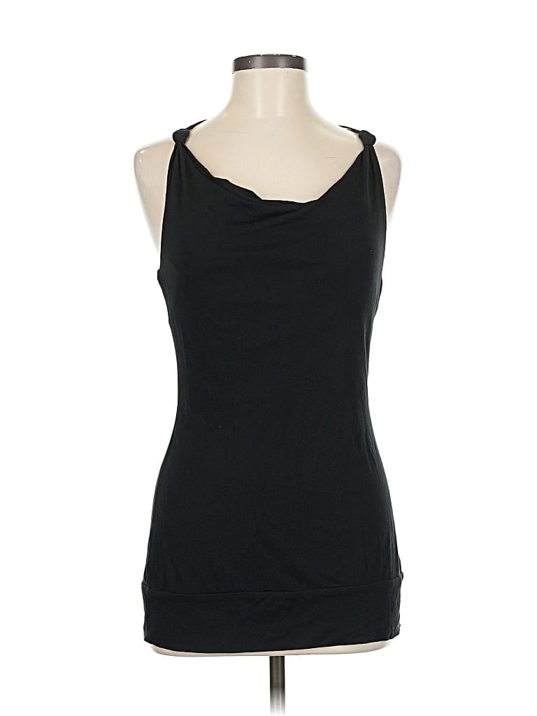 Pre-owned The Limited Tank Top Black Halter Neckline Tops