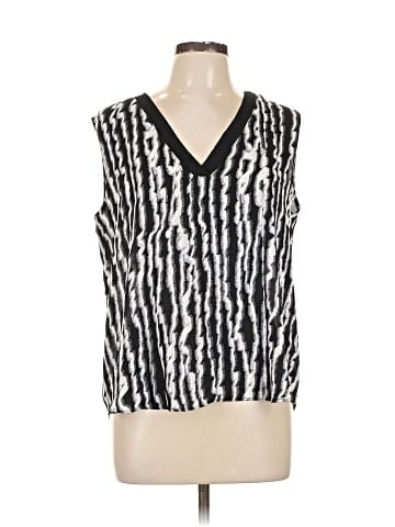 Worthington Sleeveless Blouse (view 1)