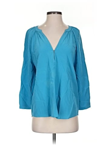 Joie 3/4 Sleeve Silk Top (view 1)