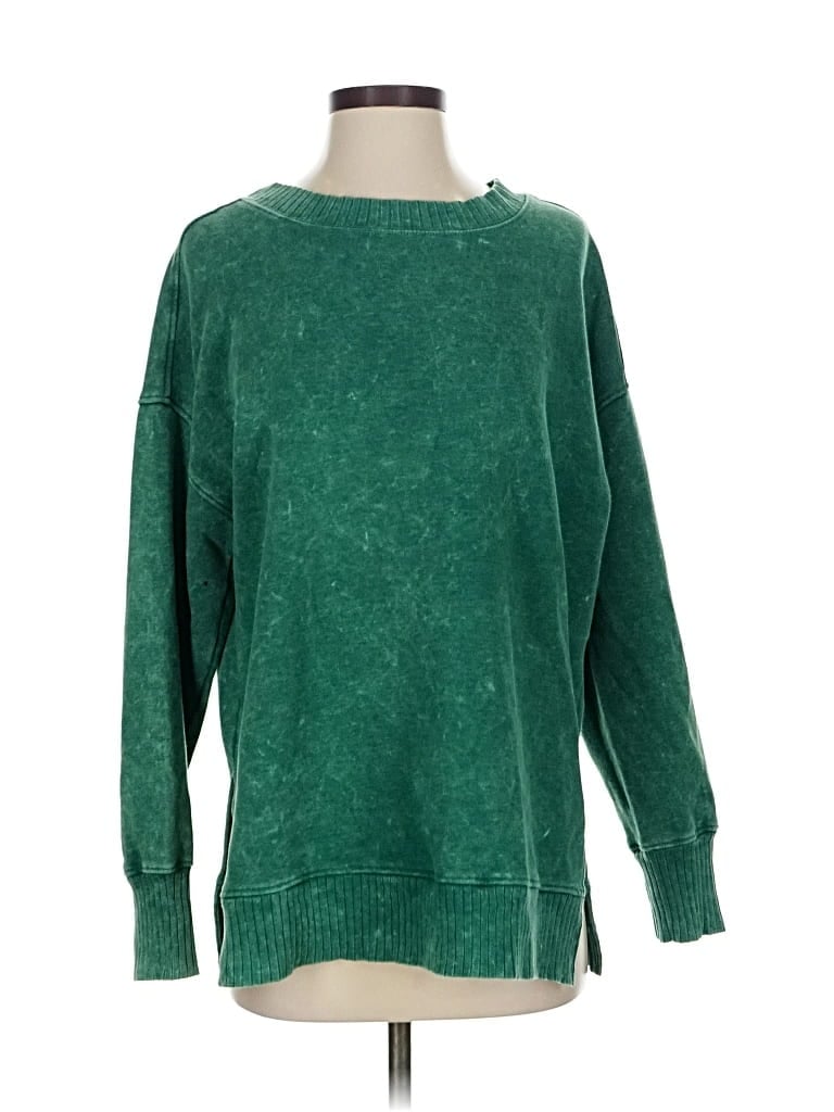 Pre-owned So Pullover Sweater In Green