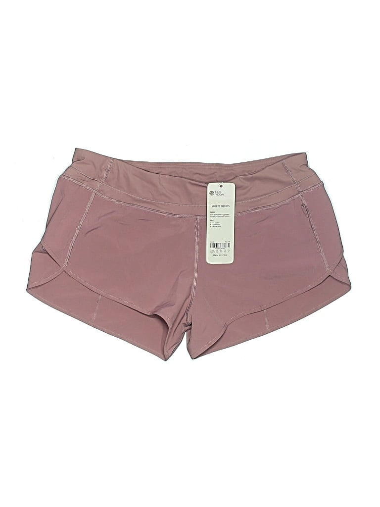 Crz Yoga Athletic Shorts In Purple