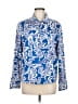 Coldwater Creek Paisley Blue Jacket Size M - photo 1