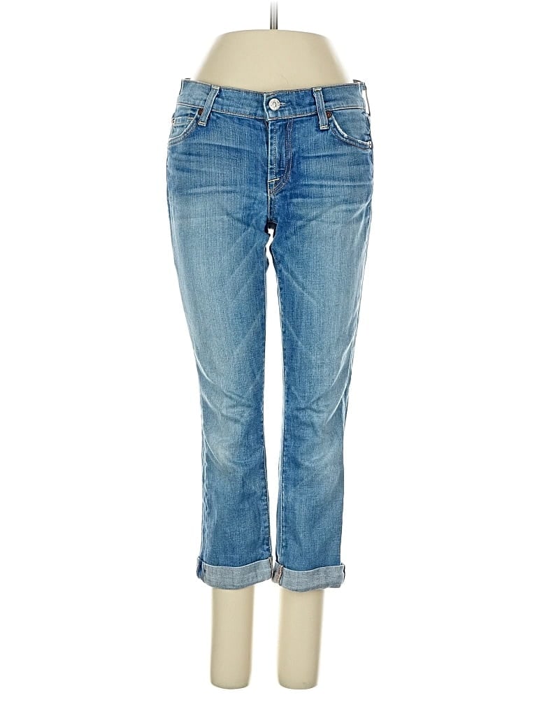 Pre-owned 7 For All Mankind Jeans In Blue