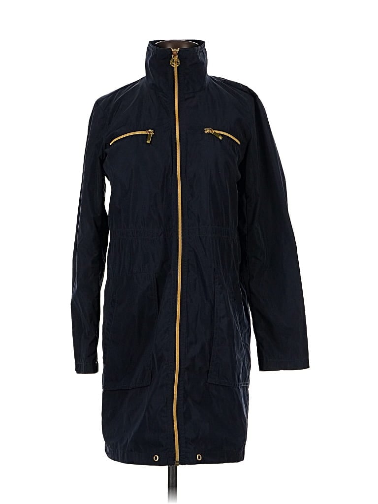 Pre-owned Michael Michael Kors Raincoat In Blue