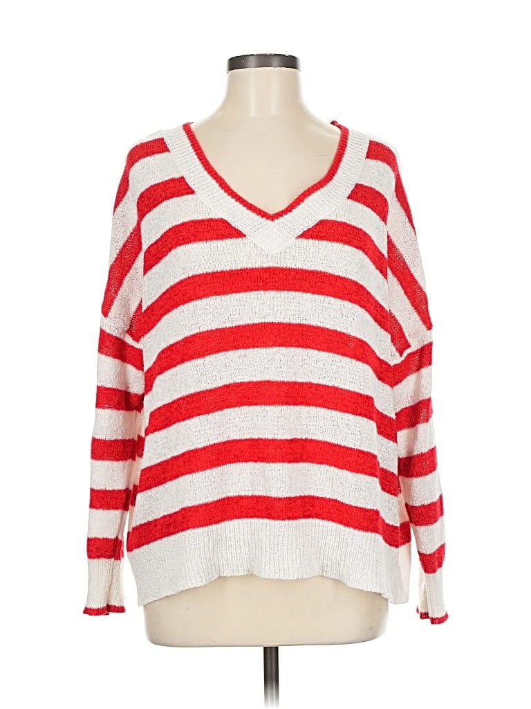 Pre-owned Philosophy Republic Clothing Pullover Sweater In Red