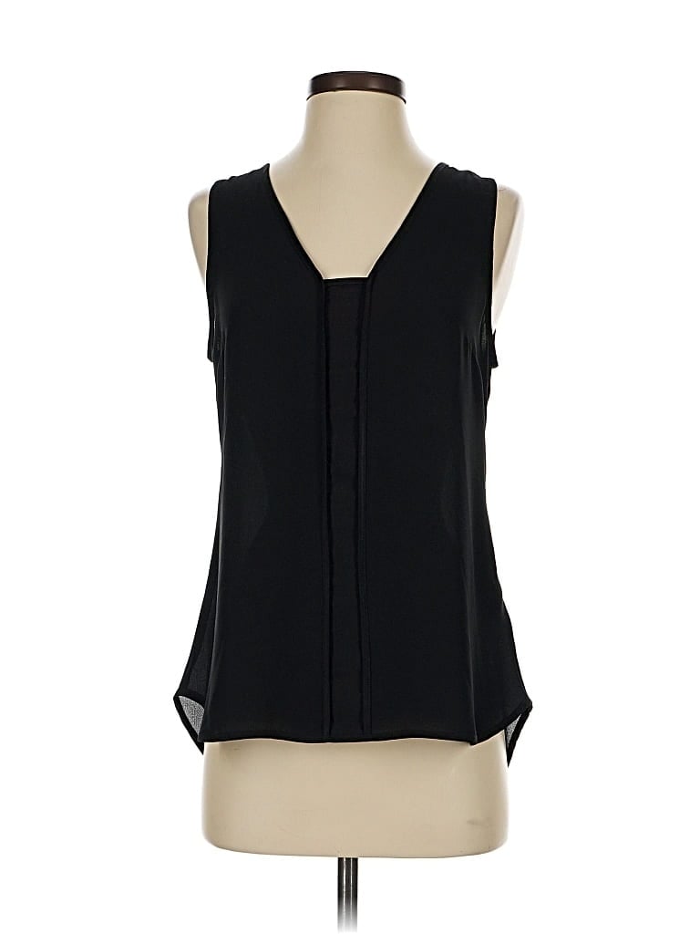 Pre-owned Banana Republic Sleeveless Blouse In Black