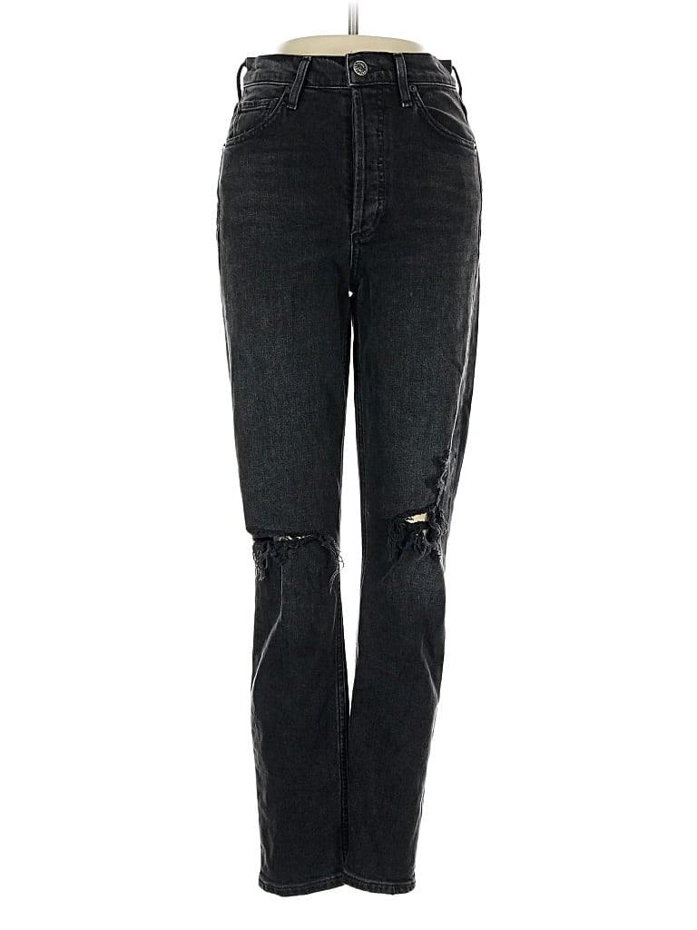 Pre-owned Agolde Jeans In Black