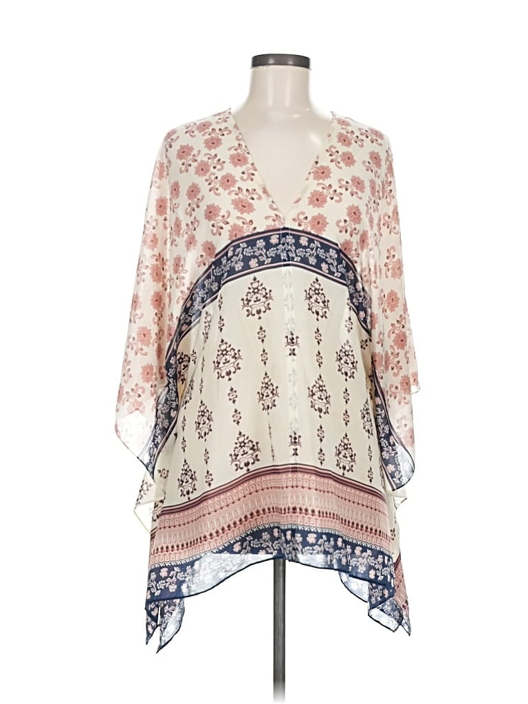 Pre-owned Vince Camuto Kimono In White
