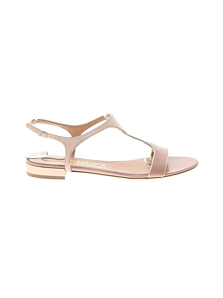 Pre-owned Ferragamo Sandals In Pink