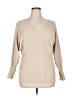 Sioni Tan Ivory Pullover Sweater Size XL (estimated) - photo 1