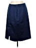 Nicole Miller 100% Polyester Solid Blue Formal Skirt Size 12 - photo 2