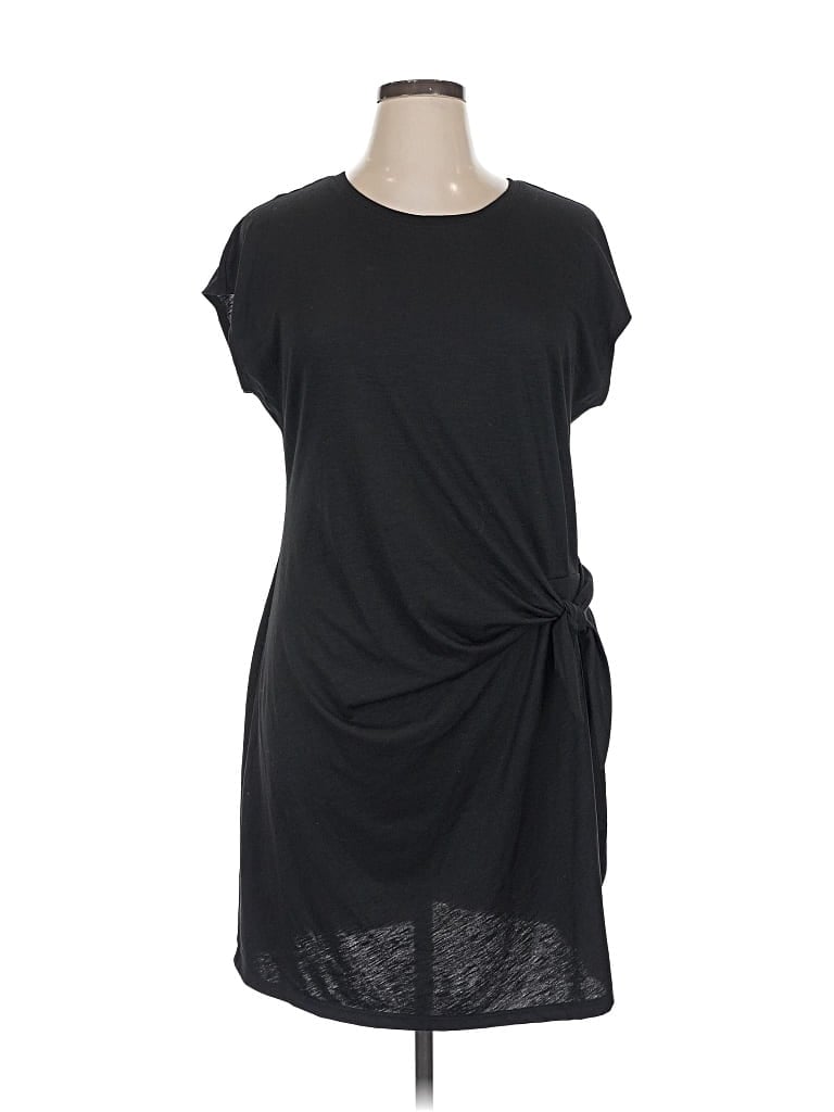 Pre-owned Nicole Miller Casual Dress In Black
