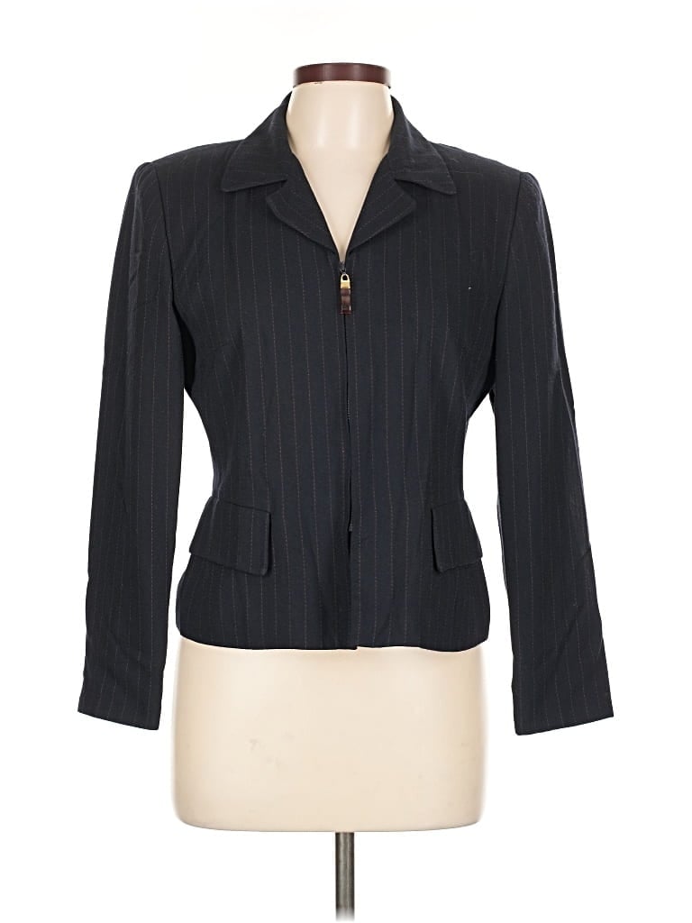 Pre-owned Preston & York Blazer Jacket In Black