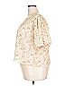 Code x Mode Ivory Short Sleeve Blouse Size XXL - photo 5