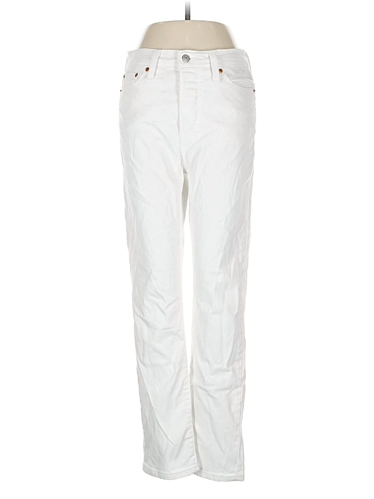 Pre-owned Levi's Casual Pants In White