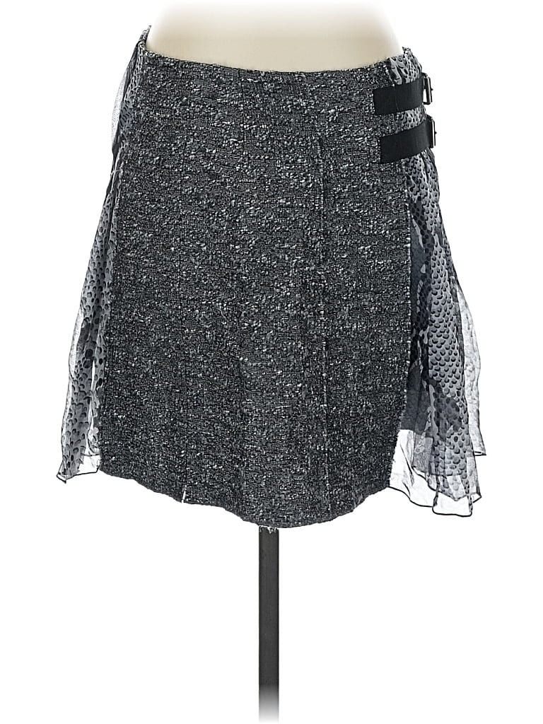 Pre-owned Diane Von Furstenberg Casual Skirt In Gray