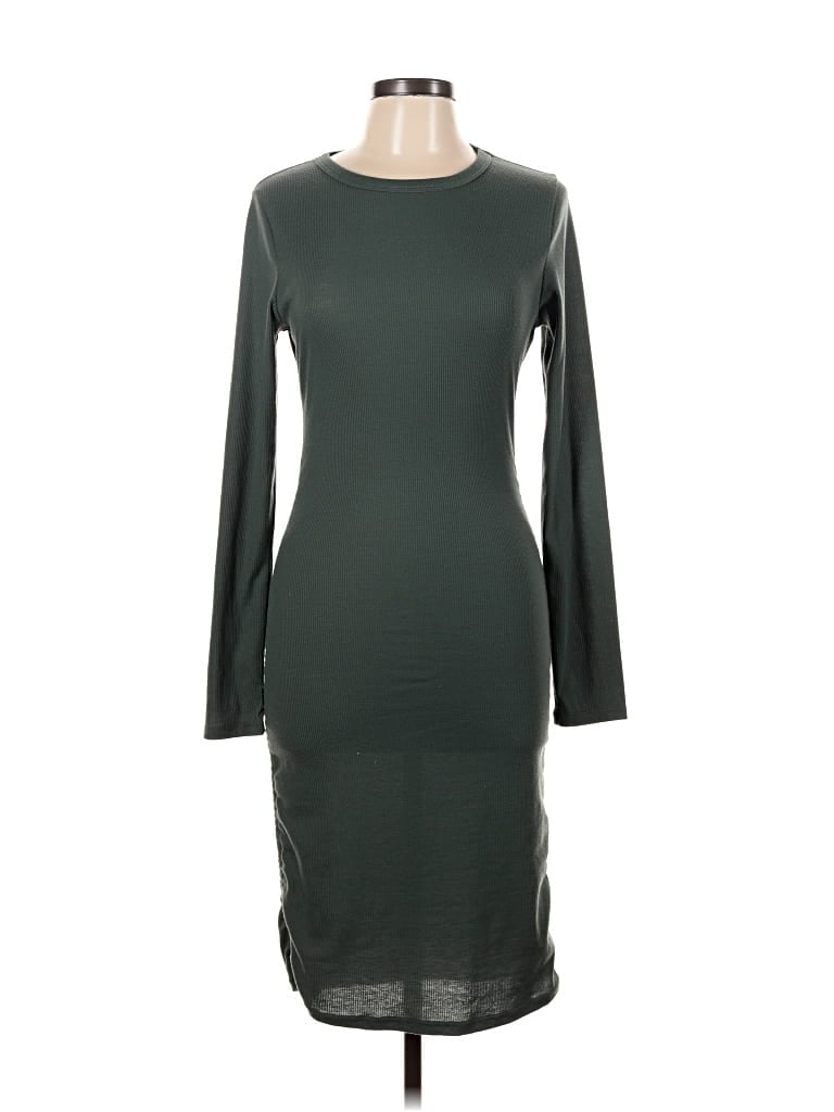 Pre-owned Live To Be Spoiled Casual Dress In Green