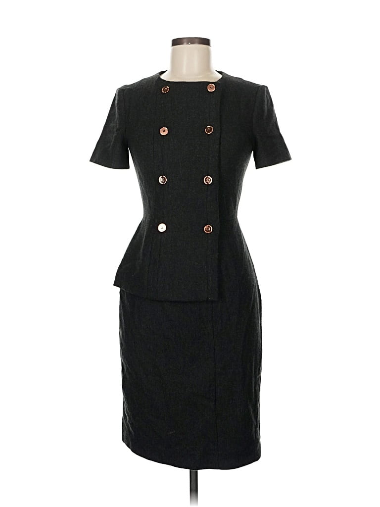Pre-owned Cedric Charlier Cocktail Dress In Black