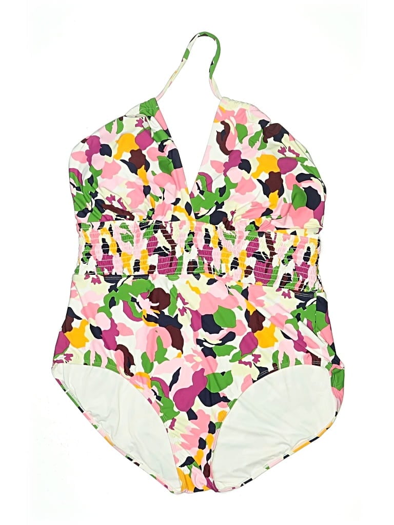 Pre-owned Anne Cole One Piece Swimsuit In White