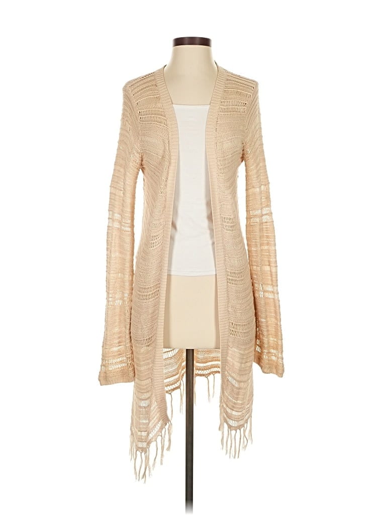 Pre-owned Unbranded Cardigan Sweater In Brown