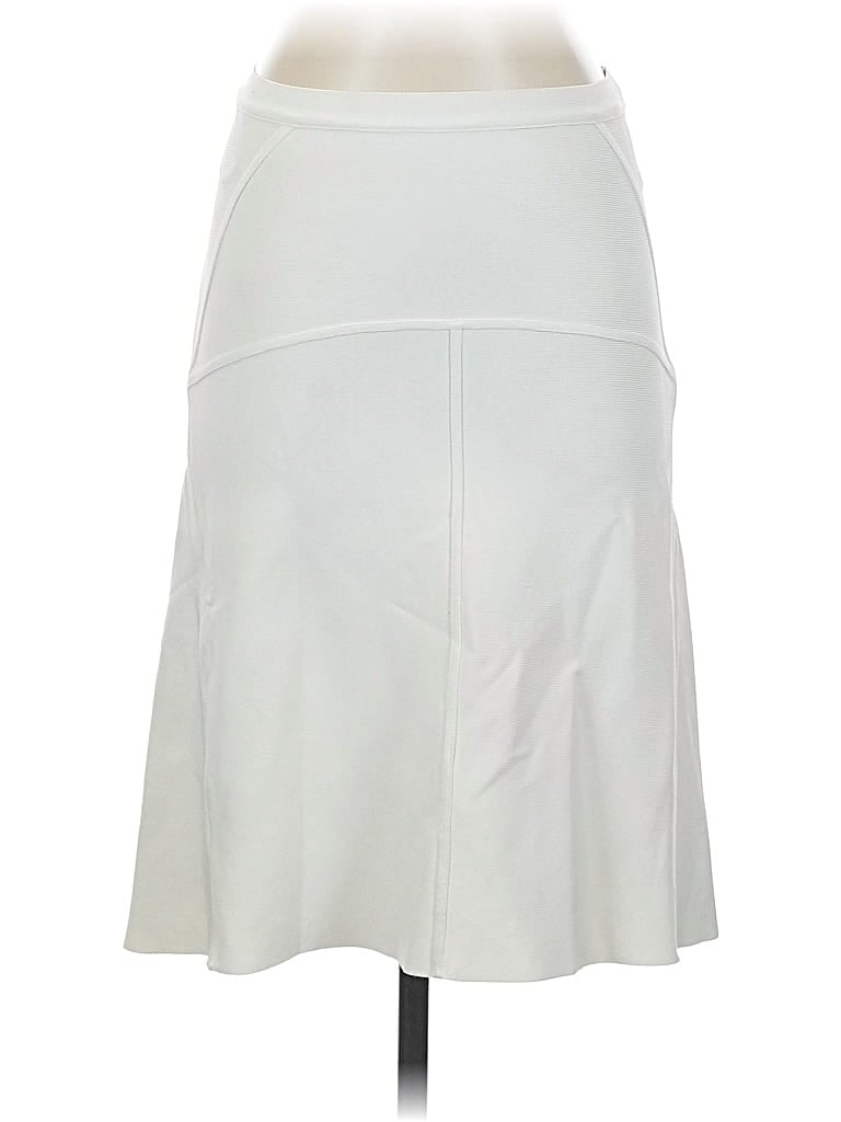 Pre-owned Bcbgmaxazria Casual Skirt In White