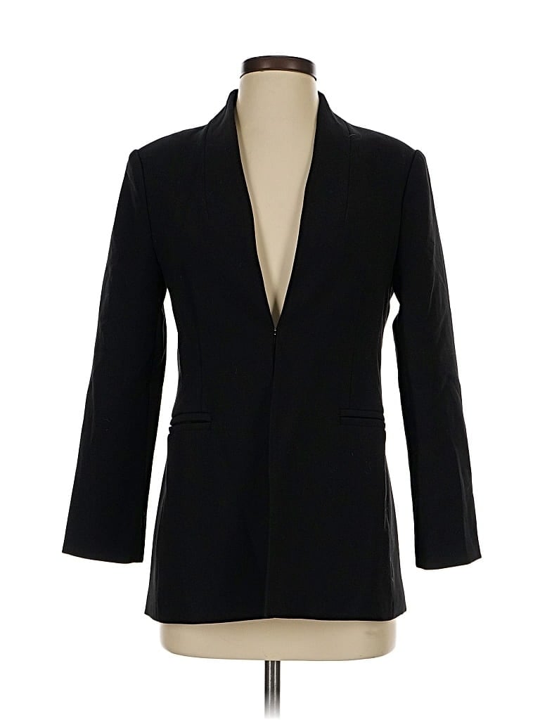 Pre-owned Banana Republic Factory Store Blazer Jacket In Black