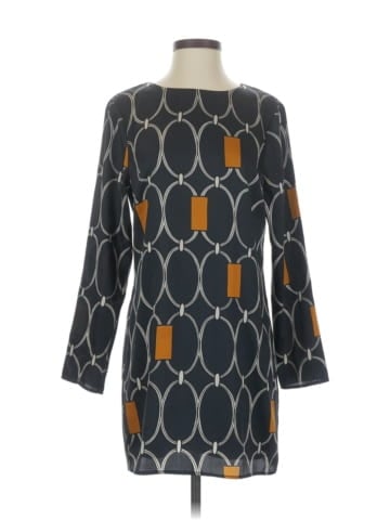 Lavender Brown Casual Dress (view 1)