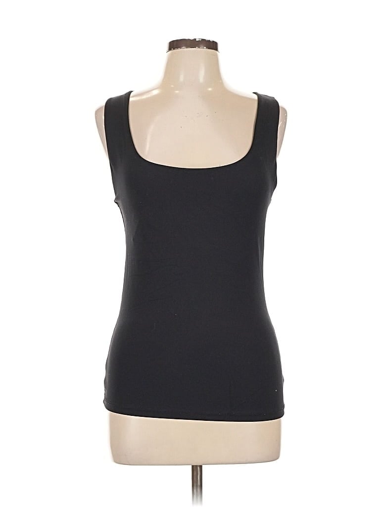Pre-owned Zara Tank Top Black Strapless Neckline Tops