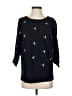 Neiman Marcus Black 3/4 Sleeve Top Size S - photo 1