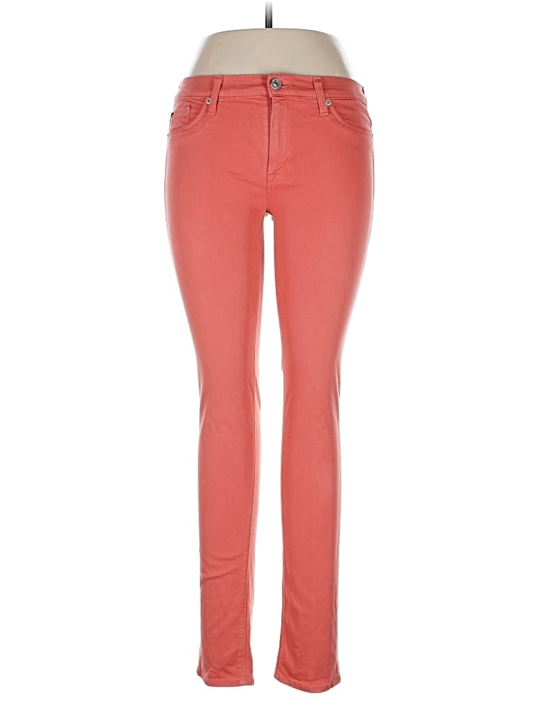 Pre-owned Hudson Jeggings In Red