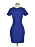Likely Solid Blue Cocktail Dress Size 4 - photo 1