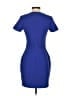 Likely Solid Blue Cocktail Dress Size 4 - photo 2