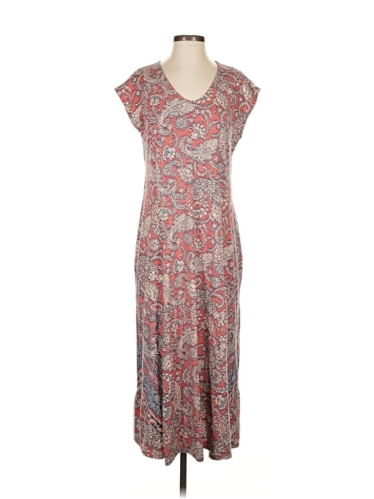 Pre-owned Purejill Casual Dress In Gray