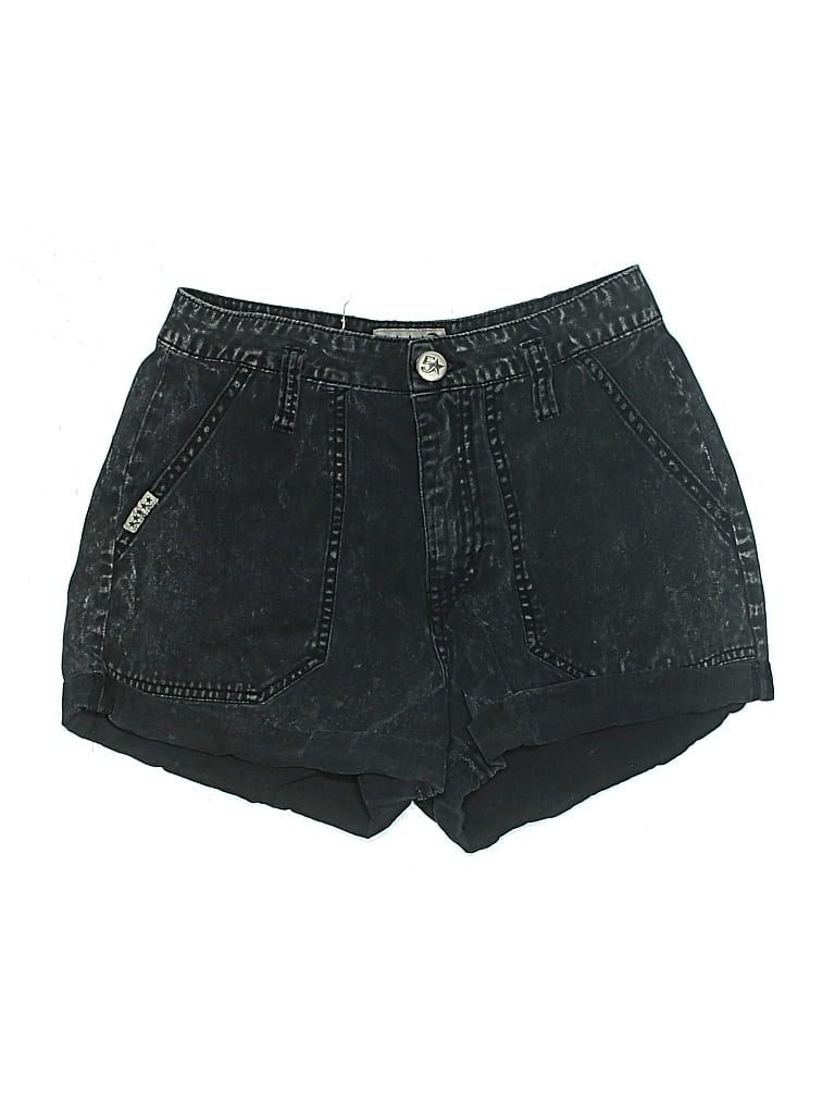 Pre-owned Assorted Brands Denim Shorts In Black