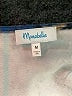 Marabelle Print Blue Cocktail Dress Size M - photo 7