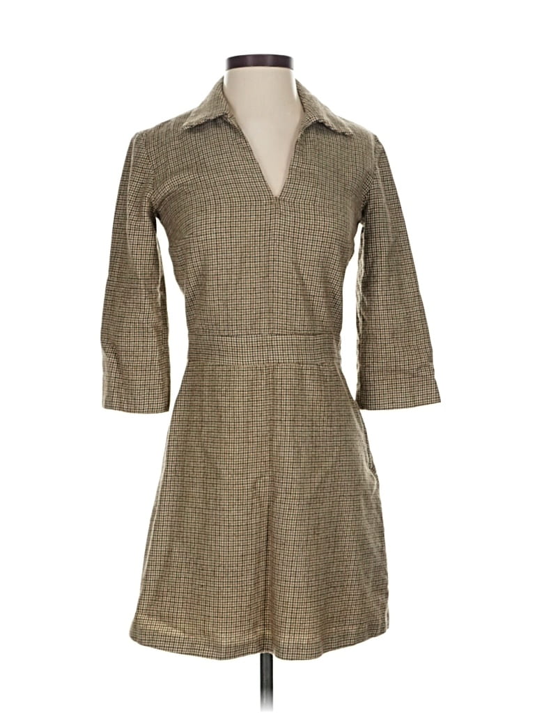 Pre-owned Apc Casual Dress In Brown