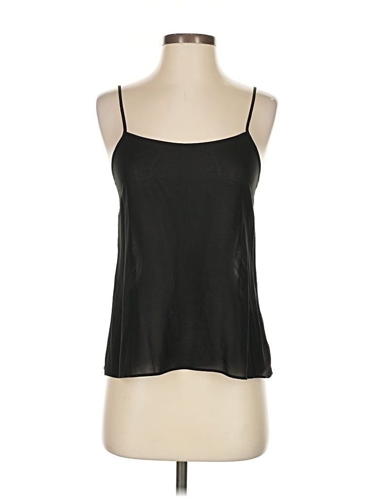 Pre-owned Theory Sleeveless Top Black Halter Neckline Tops