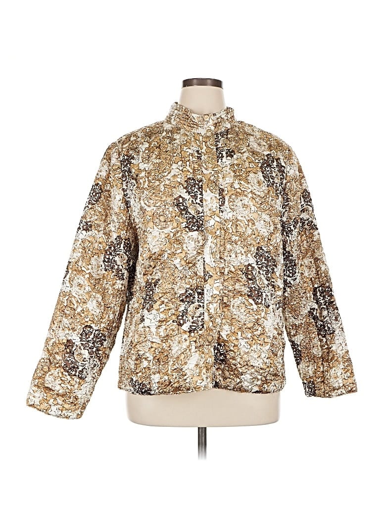 Pre-owned Ruby Rd. Jacket In Gold