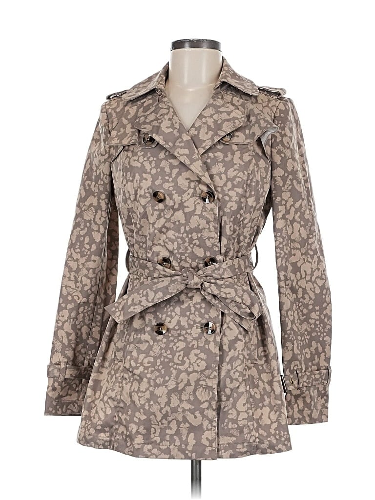 Pre-owned Daughters Of The Liberation Trenchcoat In Brown