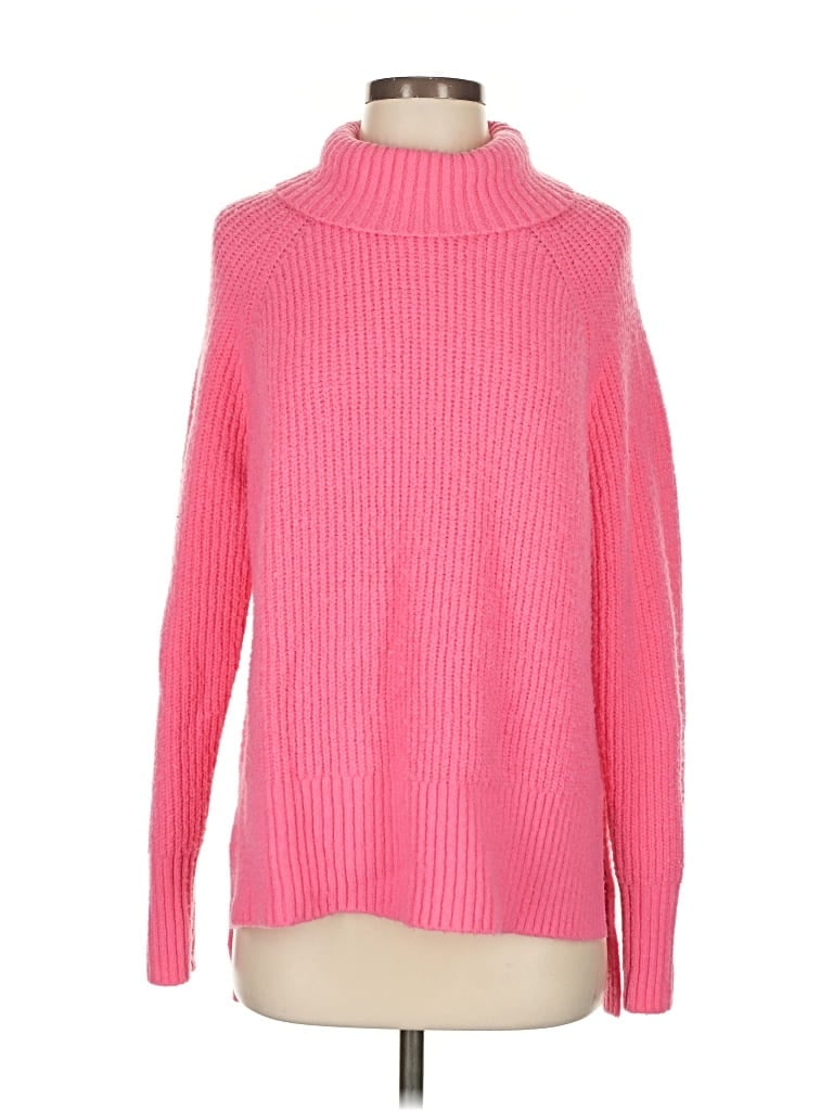 Pre-owned Vici Turtleneck Sweater In Pink