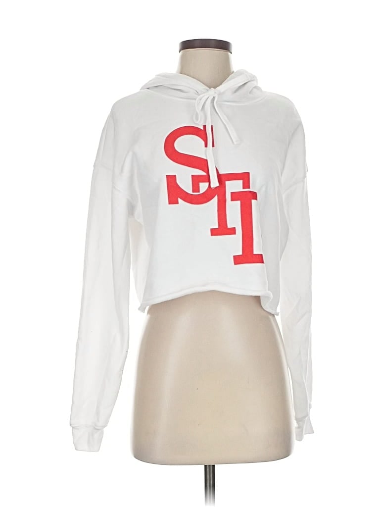 Pre-owned Assorted Brands Sweatshirt In White