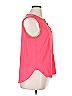 Calvin Klein Color Block Pink Sleeveless Blouse Size 0X - photo 4