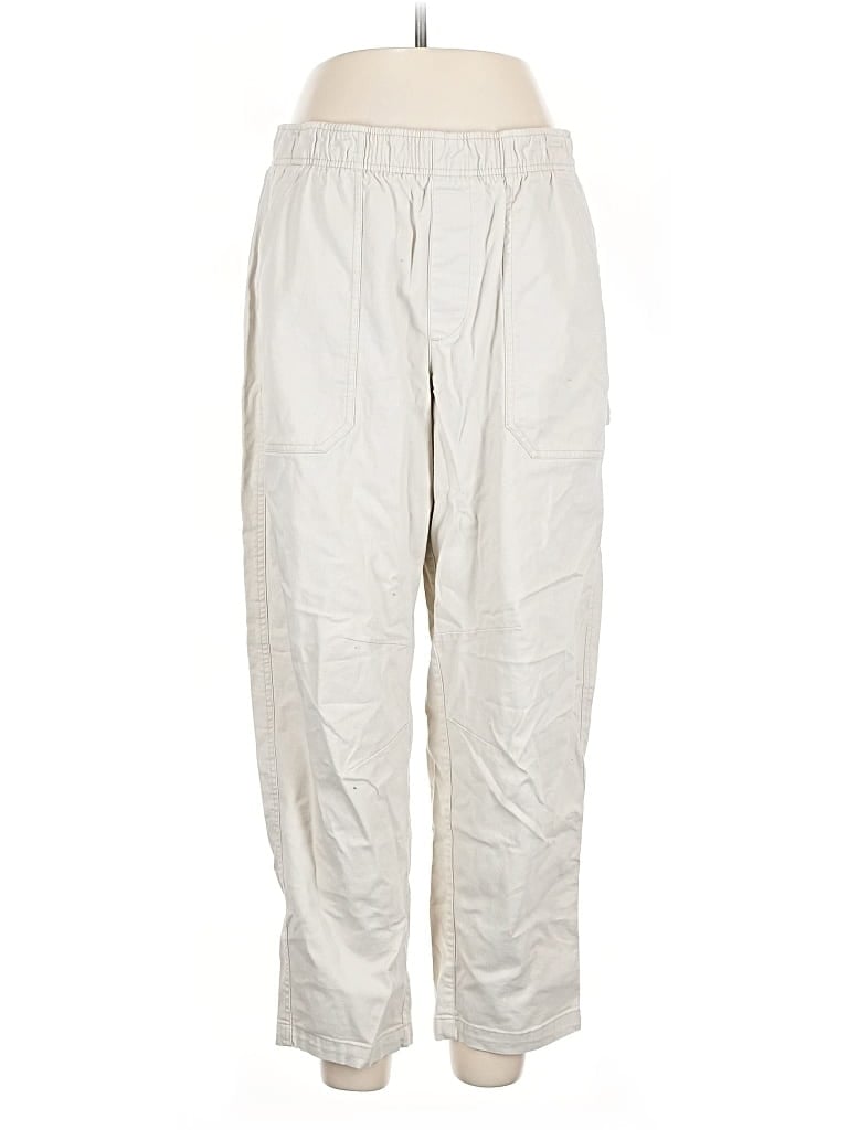 Pre-owned Old Navy Cargo Pants In Silver