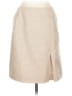 Rena Rowan 100% Mohair Houndstooth Tan Wool Skirt Size 10 - photo 1