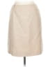 Rena Rowan 100% Mohair Houndstooth Tan Wool Skirt Size 10 - photo 2